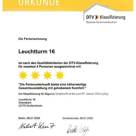 Apartment Leuchtturm 16 Гросенброде Экстерьер фото